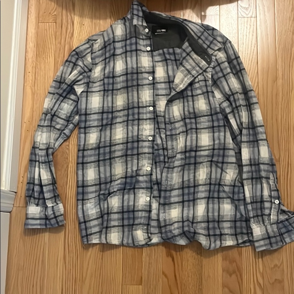 Amplify Flannel Button Down